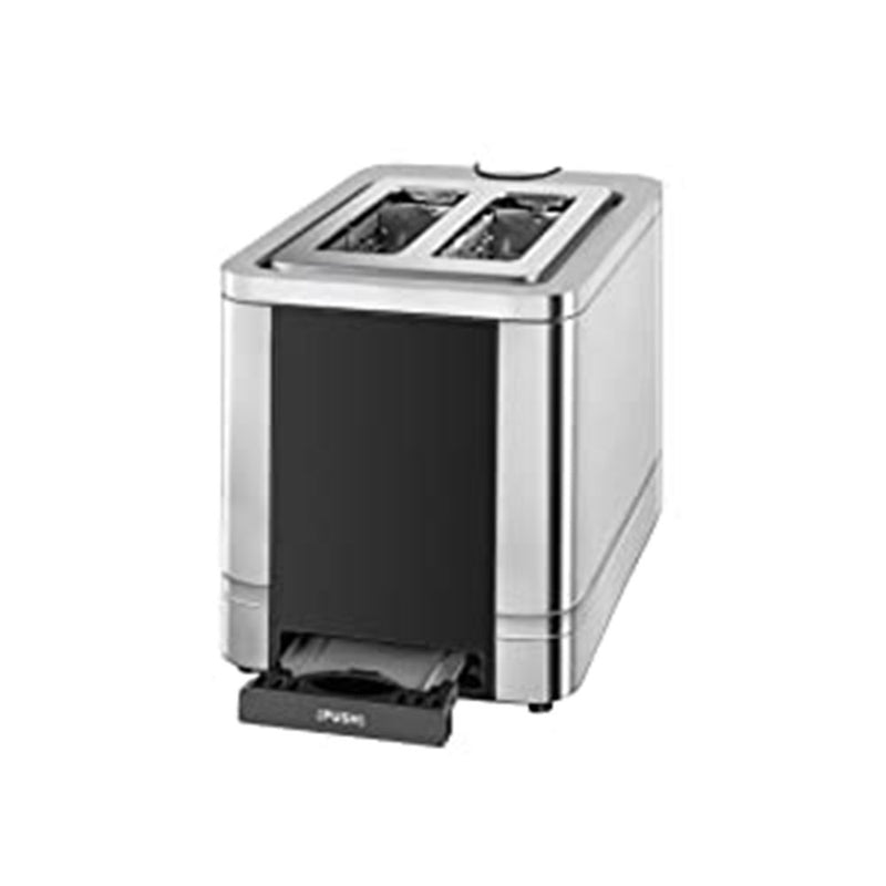 Chefman 2 Slice Stainless Steel 850W Kitchen Toaster with 7 Settings, Silver
