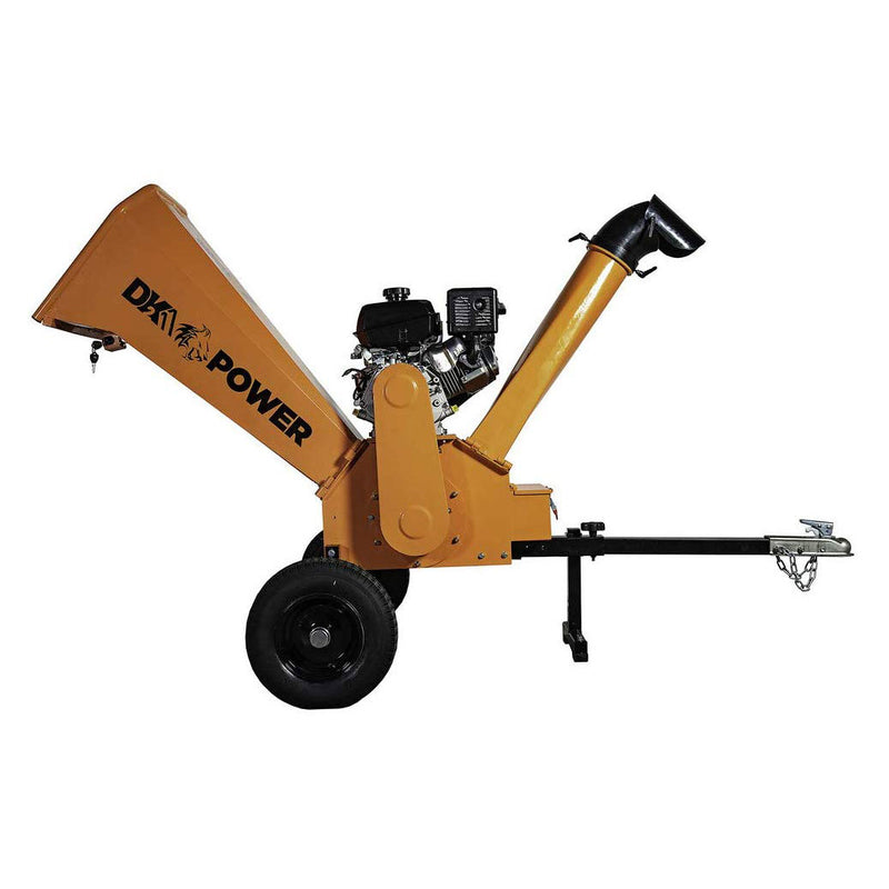 Detail K2 6inch 14HP Gas Powered Kohler Engine Commercial Chipper with Tow Hitch