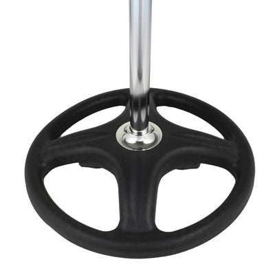 Comfort Zone 18" High-Velocity 3 Speed Adjustable Industrial Pedestal Fan, Black