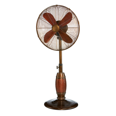 DecoBREEZE DBF2499 Outdoor 53 Watt Oscillating 3 Speed Floor Fan, Coppertino
