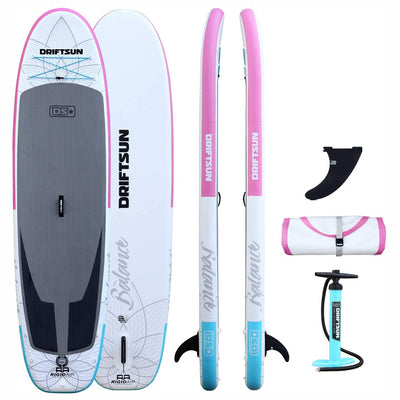 Driftsun 11 Foot Extra Wide Inflatable Stand Up Paddle Board Package w/ Backpack