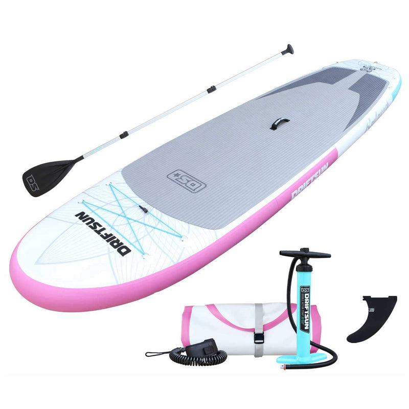 Driftsun 11 Foot Extra Wide Inflatable Stand Up Paddle Board Package w/ Backpack