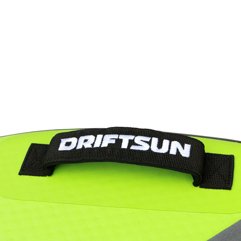 Driftsun Mako 42 In Inflatable Bodyboard Package w/ Pump for Water Sports, Green