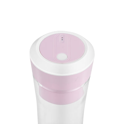 Geek Chef GPB30 10 Oz Portable Mini Personal Cordless Rechargeable Blender, Pink