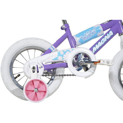 Dynacraft Manga Children's 12" Beginner Bike with Training Wheels, Willow Purple