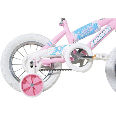 Dynacraft Manga Children's 12 Inch Beginner Bike with Training Wheels, Willow