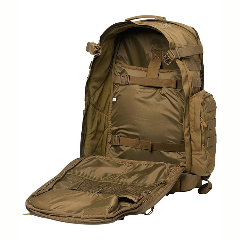 Cannae Pro Gear Nylon Full Size 30 Liter Duty Pack with Helmet Carry, Coyote