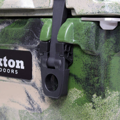 Elkton Outdoors Heavy Duty Portable 75 Quart Roto Molded Insulated Cooler, Camo