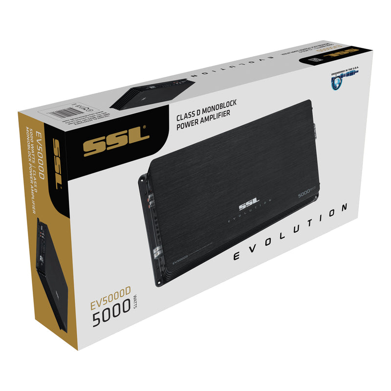 SOUNDSTORM EV5000D 5000W MONO D Amplifier Car Amp Audio MOSFET Evolution