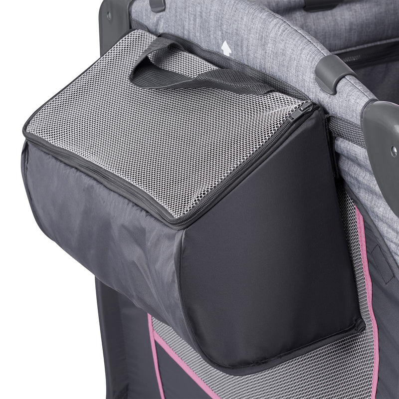 Evenflo Portable 4-in-1 Safe BabySuite DLX Versatile Home Infant Playard, Poppy
