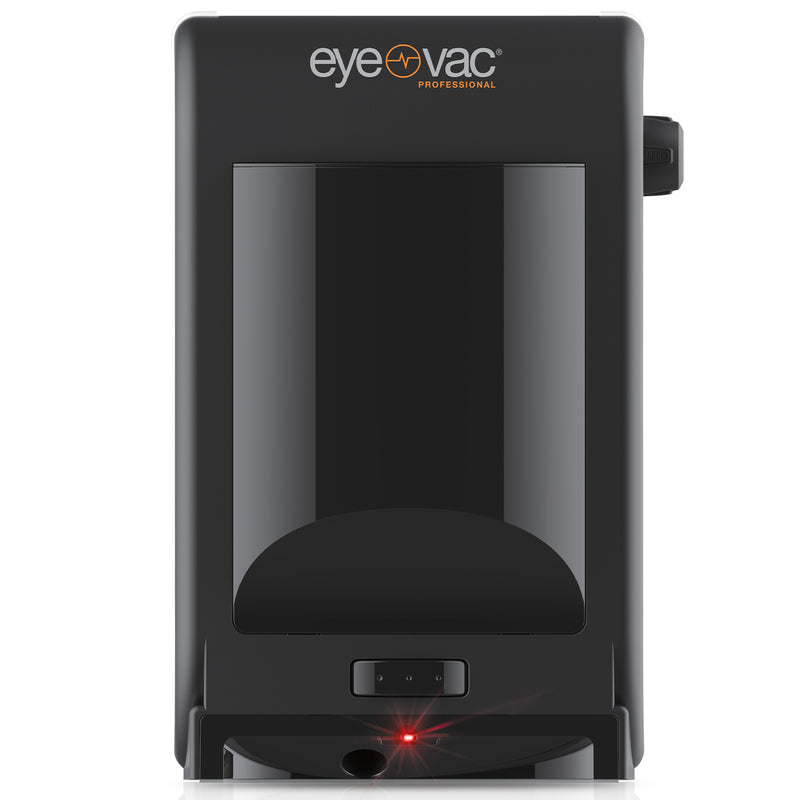 EyeVac Pet Touchless Stationary Vacuum for Pet Hair Dust & Debris Bagless, Black