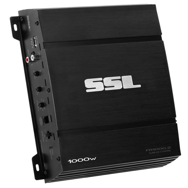 Sound Storm Lab FR1000.2 1000 Watt 2 Channel Bridgeable Class A/B Car Amplifier