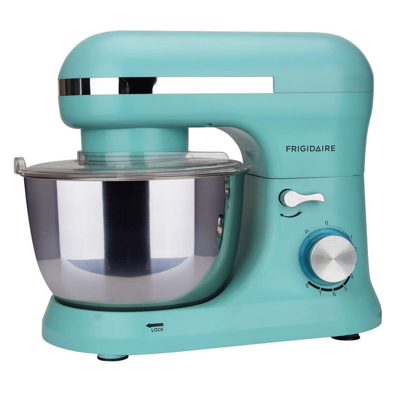 Frigidaire 4.5 Liter 8 Speed Electric Countertop Stand Mixer w/Accessories, Blue