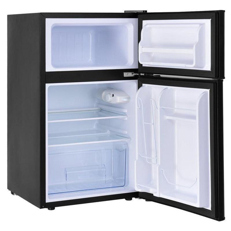 RCA 3.2 Cu. Ft. Top Freezer Mini Fridge Compact Home Refrigerator/Freezer, Black