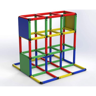 Funphix Jumbo Construction Kids Toy Set Jungle Gym Play Structure, 316 Piece
