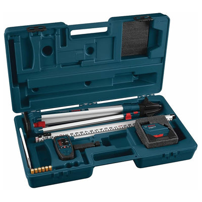 Bosch GLL150ECK 360 Degree Line Laser Self Leveling Tool Kit, Batteries Included