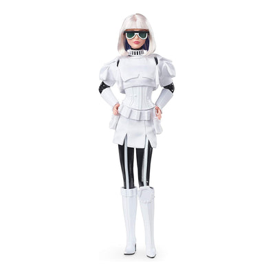 Star Wars x Barbie GLY29 Stormtrooper Collector Doll with Accessories and Stand