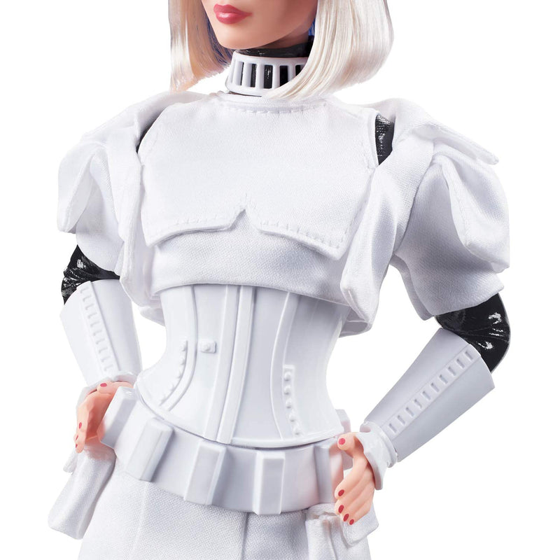 Star Wars x Barbie GLY29 Stormtrooper Collector Doll with Accessories and Stand