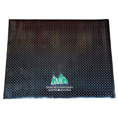 Green Mountain Grills Heat, Water, and Flame Resistant BBQ Floor Mat, Black