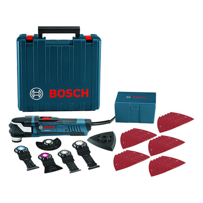 Bosch GOP40-30C 120 V StarlockPlus Oscillating Multi-Tool 32 Piece Kit, Blue