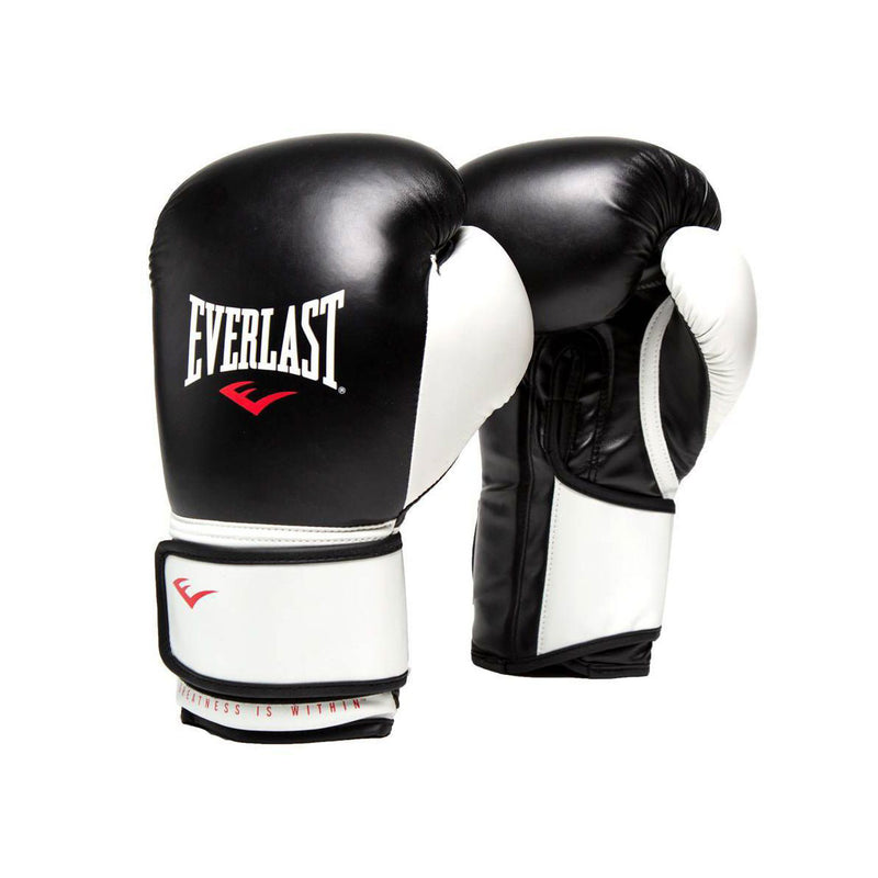 Everlast 16 Oz Pro Style Elite Cardio Kickboxing & Boxing Training Gloves, Black