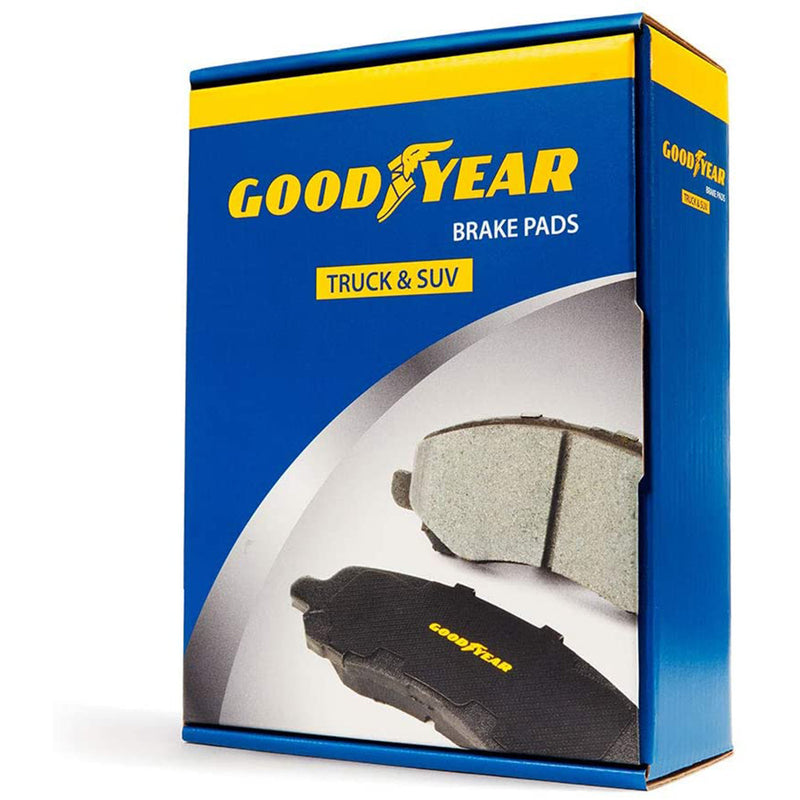 Goodyear Brakes GYD1317 Truck and SUV Carbon Ceramic Rear Disc Brake Pads Set