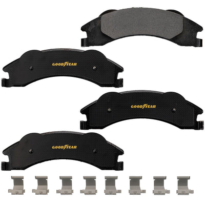 Goodyear Brakes GYD1329 Truck and SUV Carbon Ceramic Rear Disc Brake Pads Set