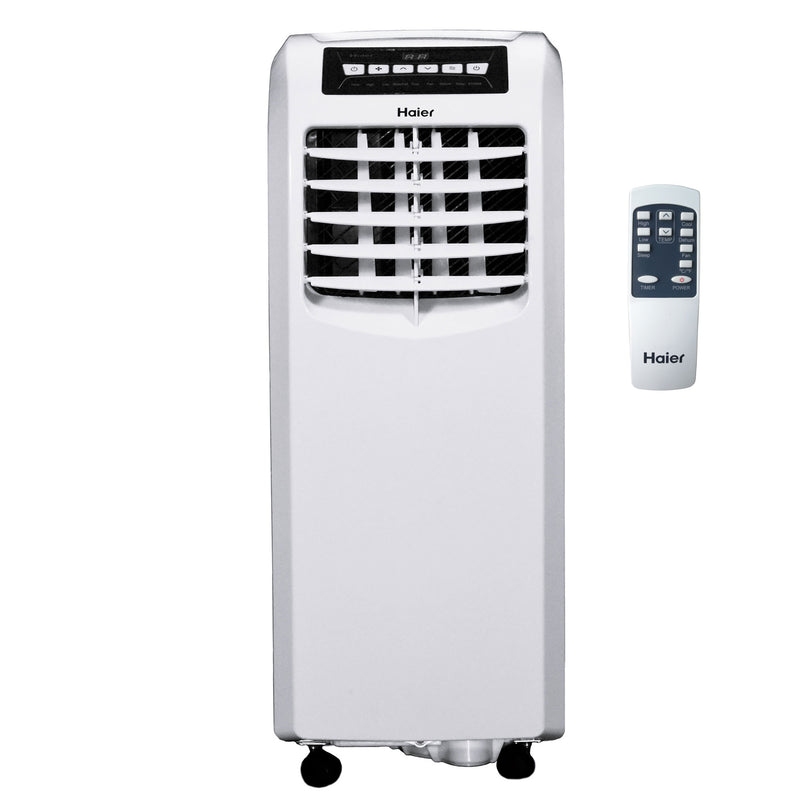Haier QPCD08AXLW 250 Sq Ft Portable Air Conditioner Unit (Certified Refurbished)
