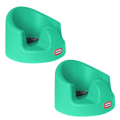Little Tikes My First Seat Infant Foam Floor Support Baby Chair, Teal (2 Pack)
