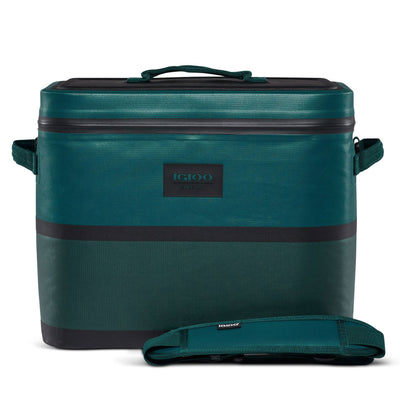 Igloo Reactor Portable 30 Can Soft Sided Insulated Waterproof Cooler Bag, Teal