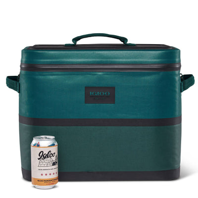 Igloo Reactor Portable 30 Can Soft Sided Insulated Waterproof Cooler Bag, Teal