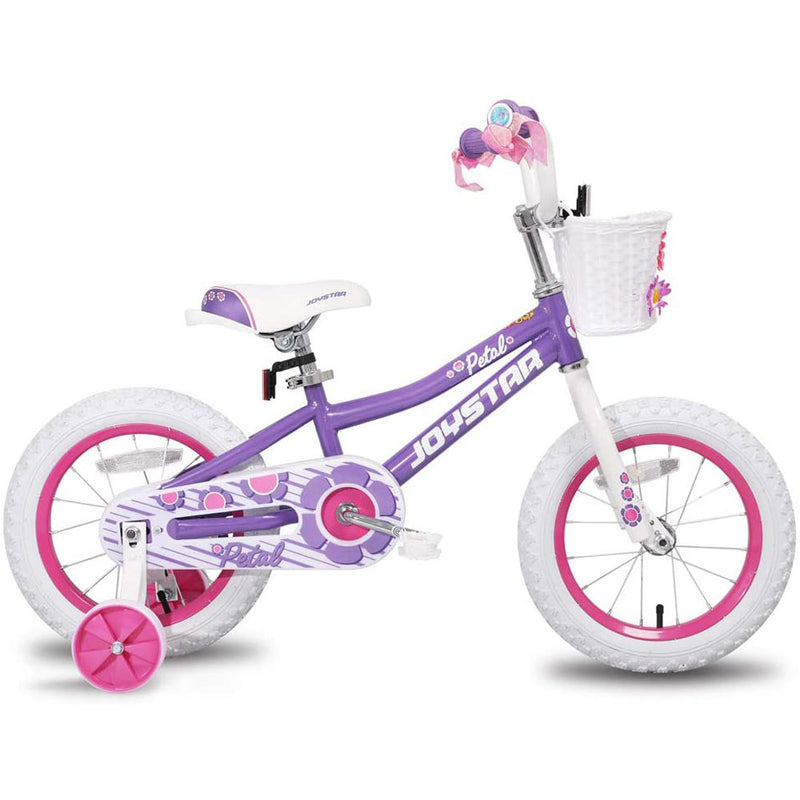 Joystar Petal 16 Inch Kids Toddler Bike Bicycle w/ Training Wheels, Ages 4 to 7