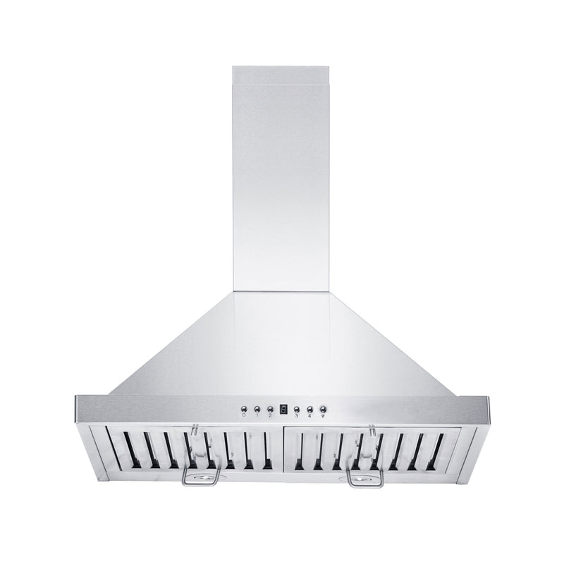 ZLINE 24 Inch Stainless Steel Wall Mount Range Hood for 8 to 9 Foot Ceilings