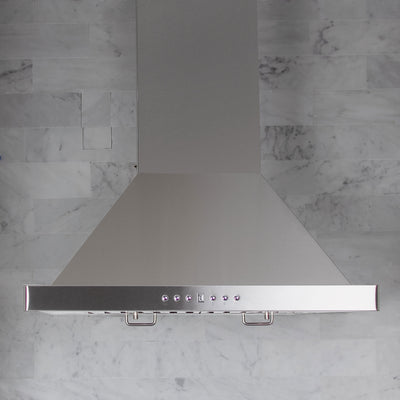 ZLINE 24 Inch Stainless Steel Wall Mount Range Hood for 8 to 9 Foot Ceilings