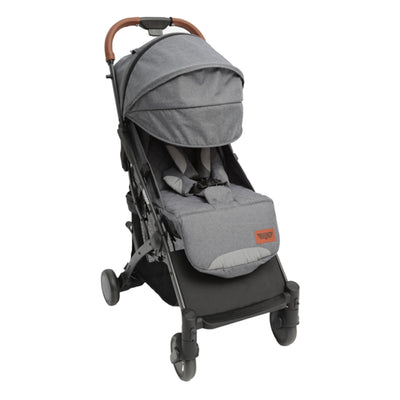 Keenz Air Plus Lightweight Compact 2 in 1 Pet and Baby Stroller w/ Canopy, Gray