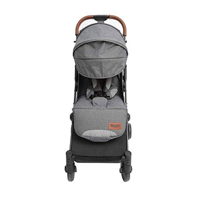 Keenz Air Plus Lightweight Compact 2 in 1 Pet and Baby Stroller w/ Canopy, Gray