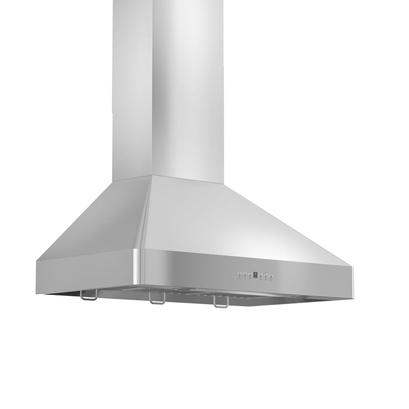 ZLINE KF2-36 36-Inch Mount Wall Range Hood in Stainless Steel with 2 LED Lights