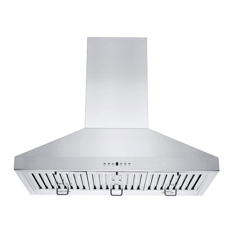 ZLINE KL336 36 Inch Mounted Wall Range Hood in Stainless Steel with 2 LED Lights