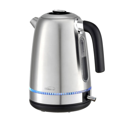 Brentwood KT-1792S 1.7 Liter Cordless Electric Stainless Steel Tea Kettle Pot