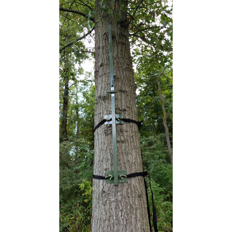 Cooper Hunting Steel Tree Mount with Straps for Chameleon Hunting Blinds