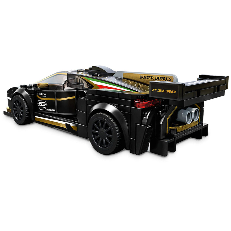 LEGO 76899 Speed Champions Lamborghini Replica Model Race Car Block Building Set