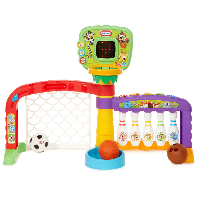 Little Tikes 643224P 3-in-1 Sports Zone Light Up Baby Toddler Toy with Sound