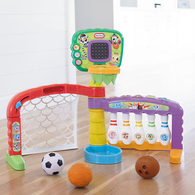 Little Tikes 643224P 3-in-1 Sports Zone Light Up Baby Toddler Toy with Sound