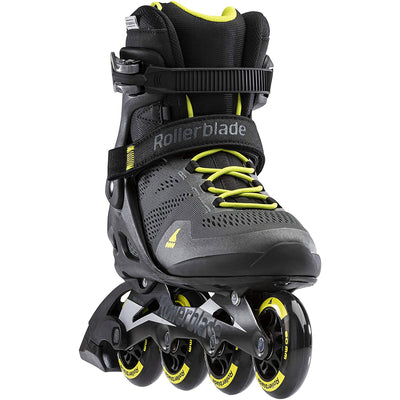 Rollerblade USA Macroblade 80 Men's Adult Fitness Inline Skate, Size 12, Lime