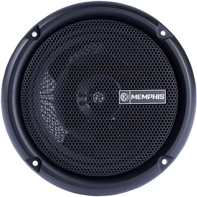 Memphis Audio Power Reference 6.5 Inch Car Audio Coaxial Speaker System (2 Pack)