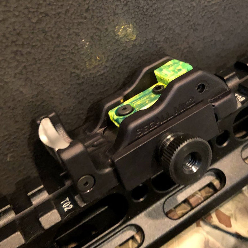SeeAll Mk2 Micro Open Target Sight with Bright Delta Reticle for Rail Systems