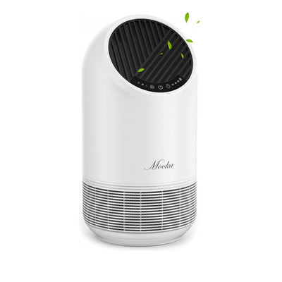 Mooka Allo 3-in-1 True HEPA Indoor Home Air Purifier w/ Timer and Speed Settings