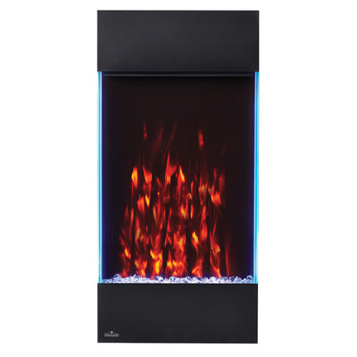 Napoleon Allure Vertical Wall Hanging LED Flame Electric Fireplace, 32 Inch Tall