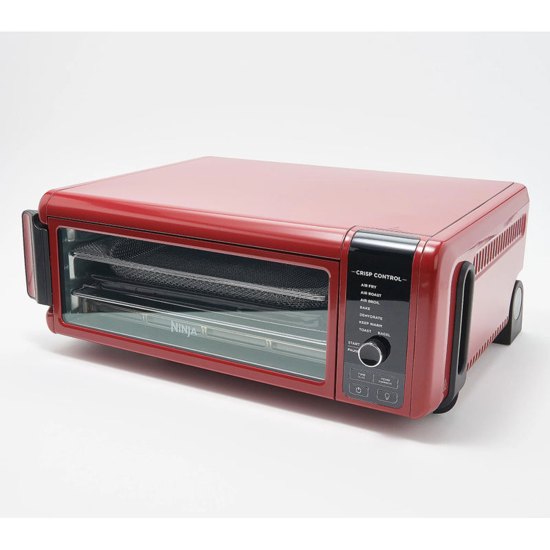 Ninja Foodi 8 in 1 Digital Countertop Air Fry Oven, Red (Certified Refurbished)