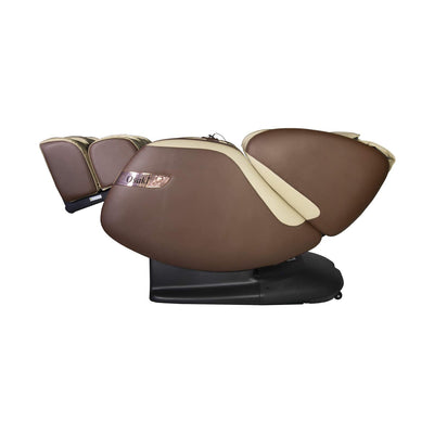Osaki OS Champ Zero Gravity Full Body Massage Chair Recliner, Brown and Beige